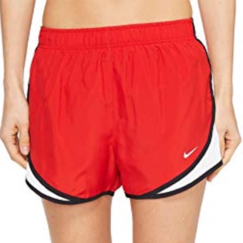 Red Nike Women’s Dry Tempo Running Short